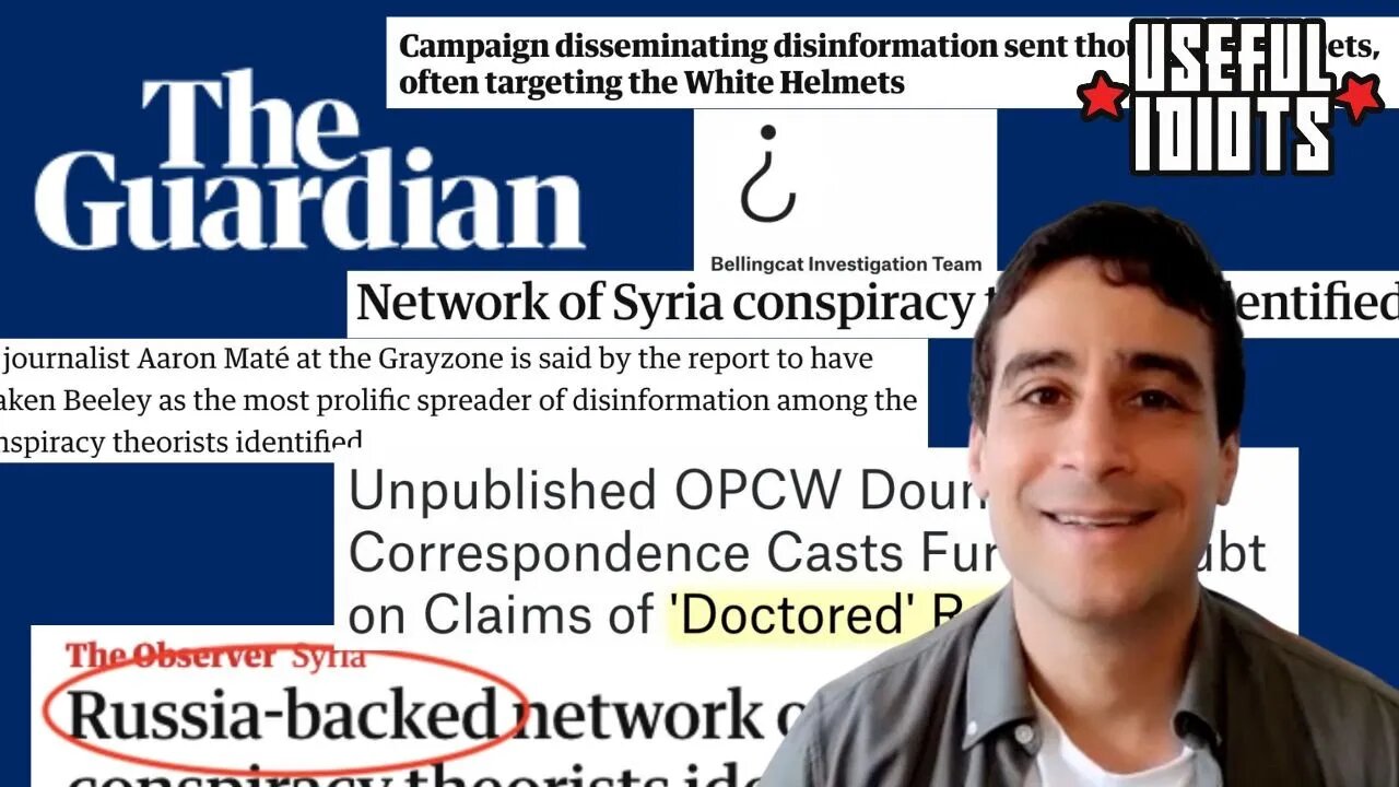 Guardian Calls Aaron Maté a Conspiracy Theorist with No Evidence