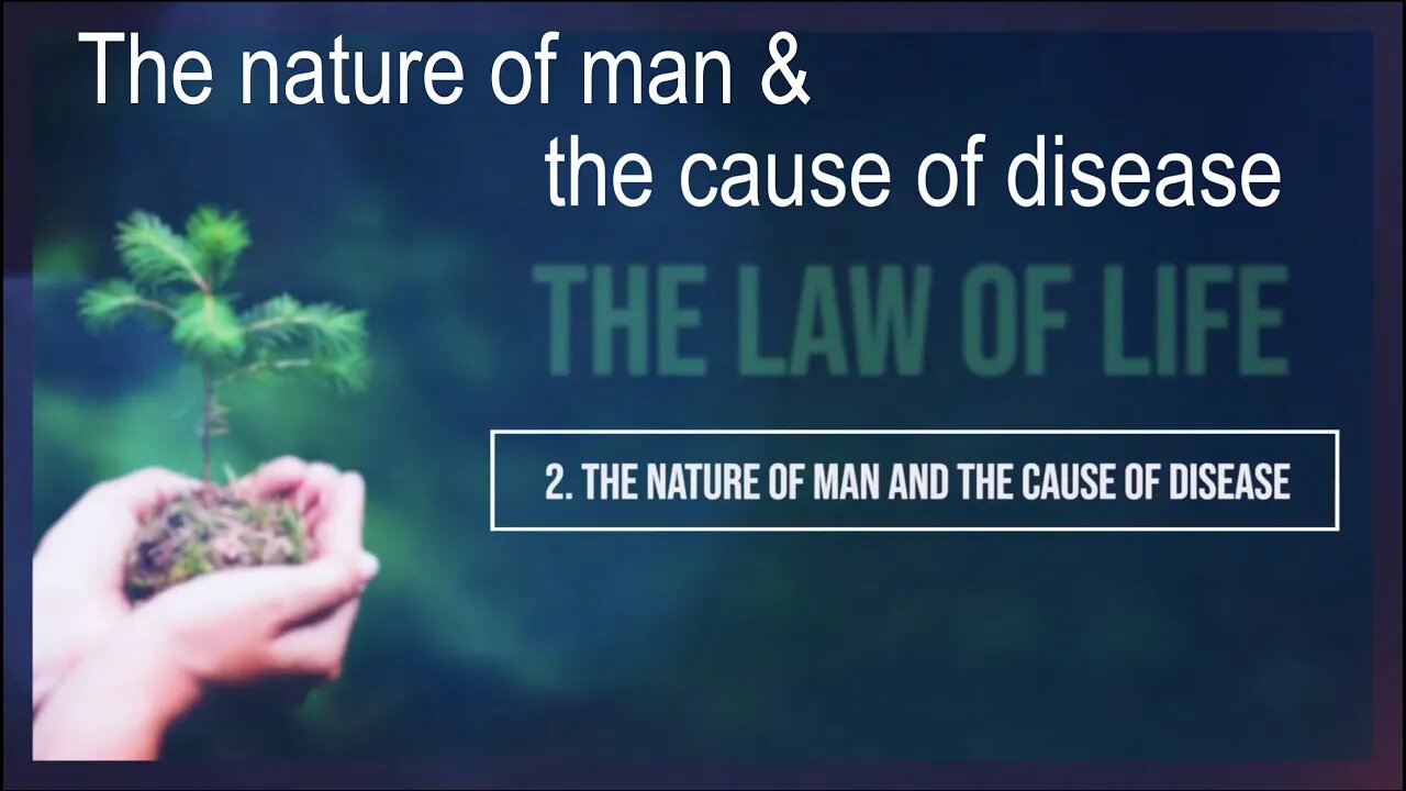 02. The Nature of Man and the Cause of Disease - Dr Horst Müller