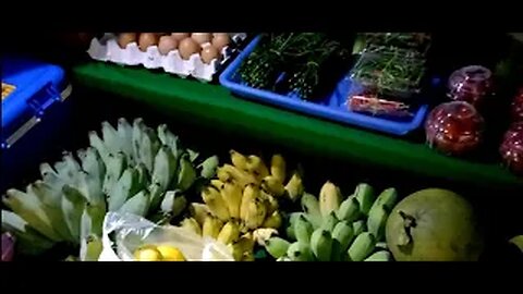 Organic Market with farmers in Thailand.