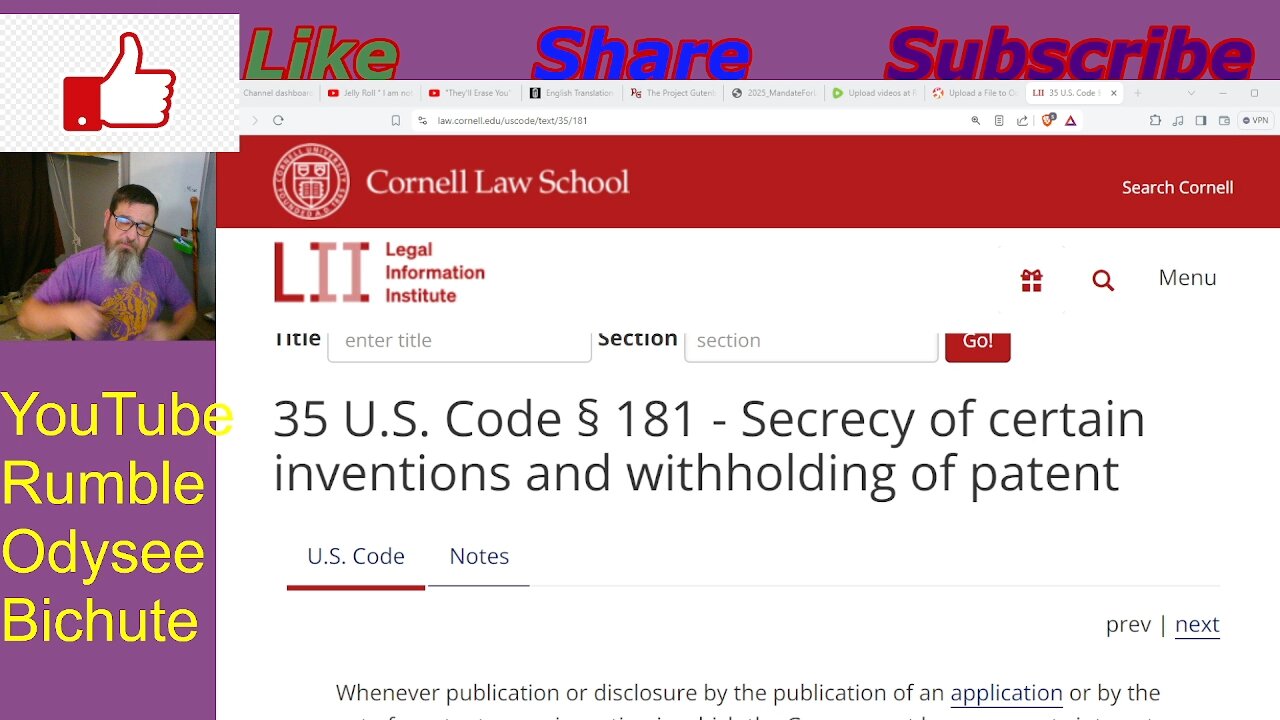 PittCast: The MOST Powerful Appointee? US Patent Secrecy Act