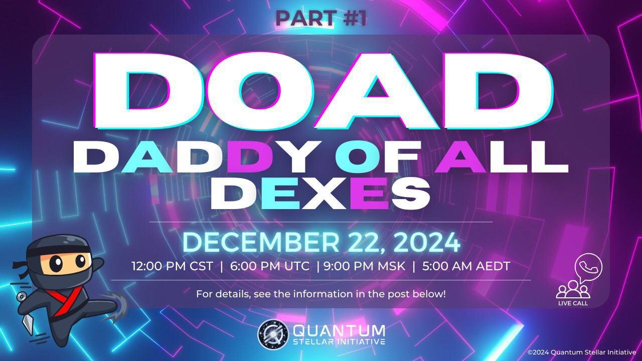 DOAD #1 - DADDY OF ALL DEXES - (Dec 22, 2024)