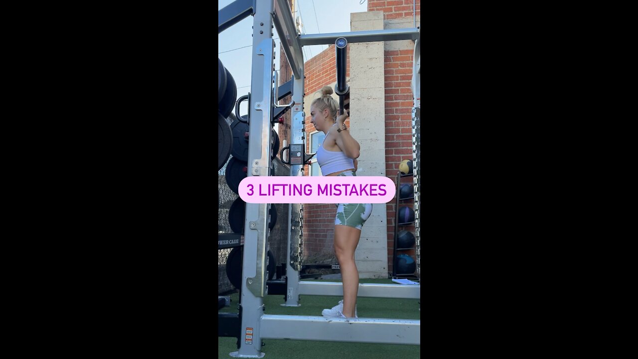 TOP 3 LIFTING MISTAKES