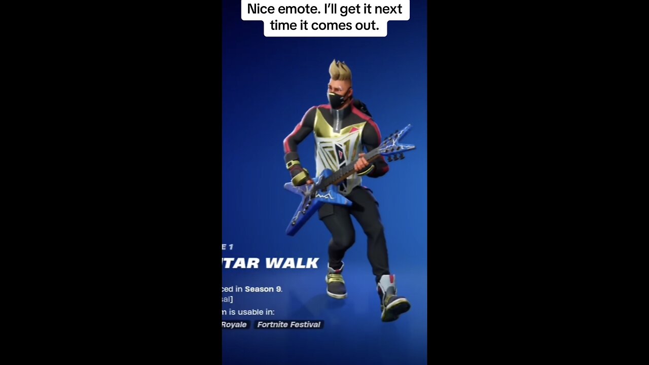 Guitar Walk: last seen…