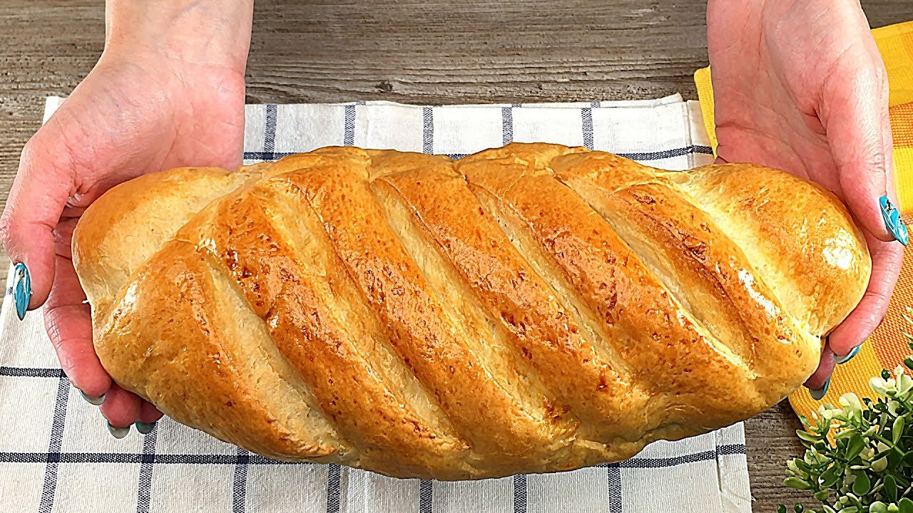 Mix the water with the flour, you will be amazed at the result! German bread