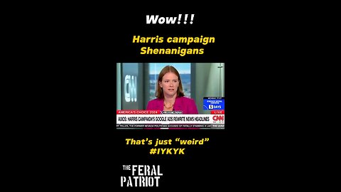 Wow! Harris Campaign Shenanigans