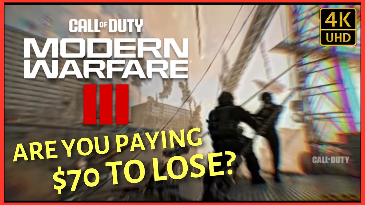 Are You Paying $70 To Lose? SBMM In MW3 (4K)