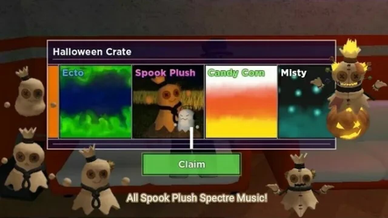 ROBLOX Tower Heroes - All Spook Plush Spectre Music!