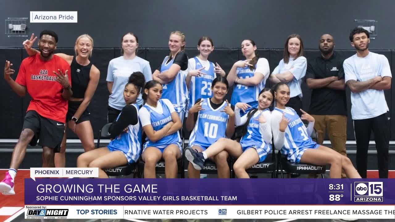 Phoenix Mercury helping to grow the game of basketball