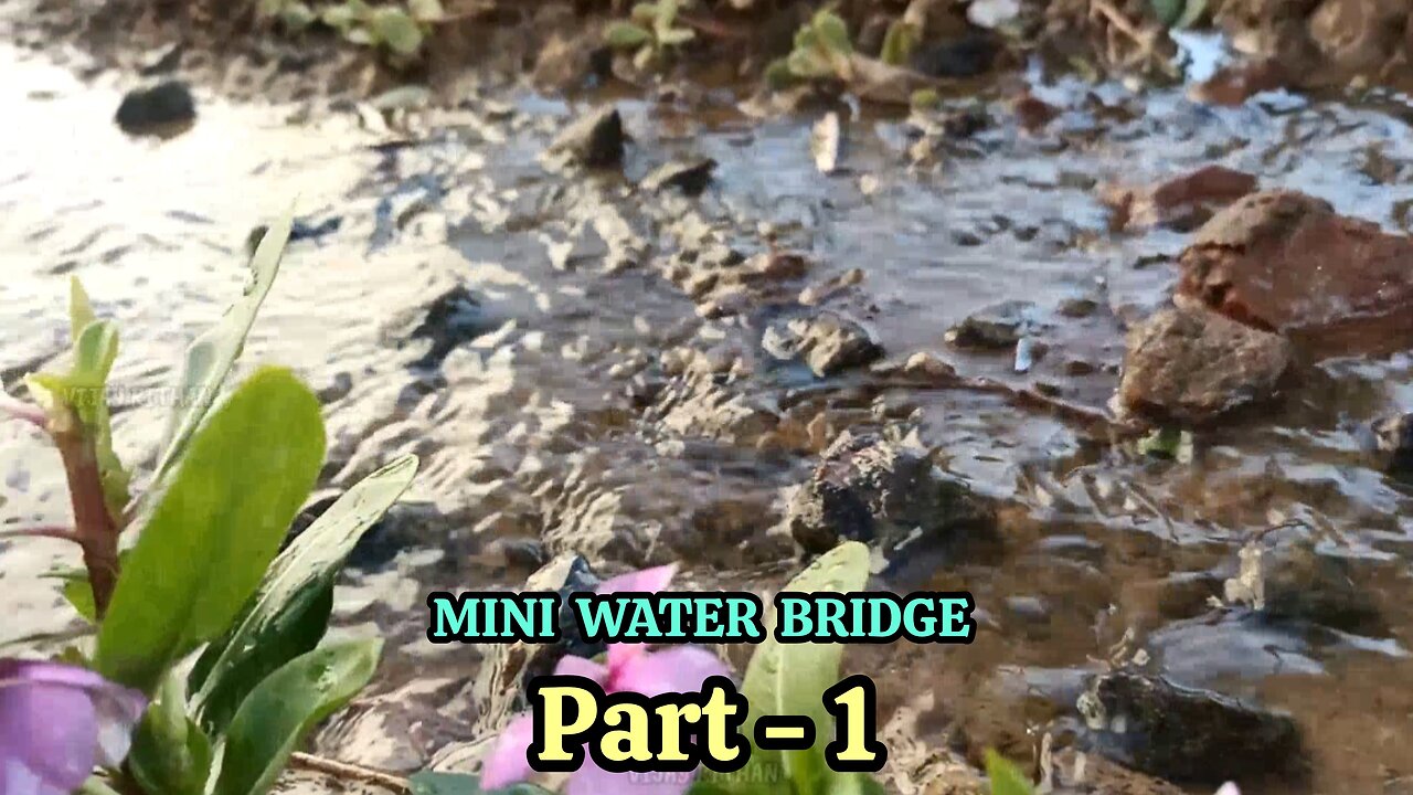 😍Beautiful mini bridge construction | part 1 | entertainment trending construction funny videos