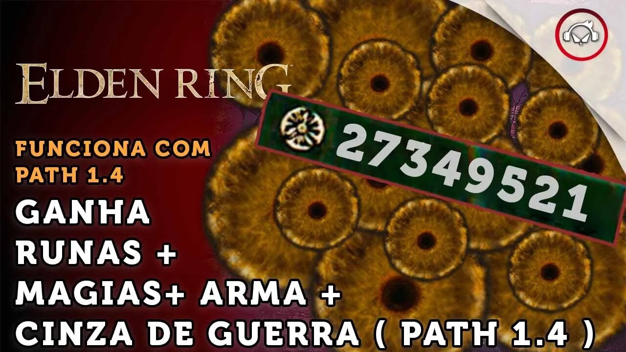 Elden Ring, Localização do glith de Runas infinitas, Runas + Magia / Cinza (funciona com path 1.4 )