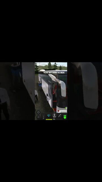 Bus Simulator: Ultimate Gameplay 🚍✨️ Mercedes-Benz Stopped At hotel 🏨 #shorts #bussimulatorultimate