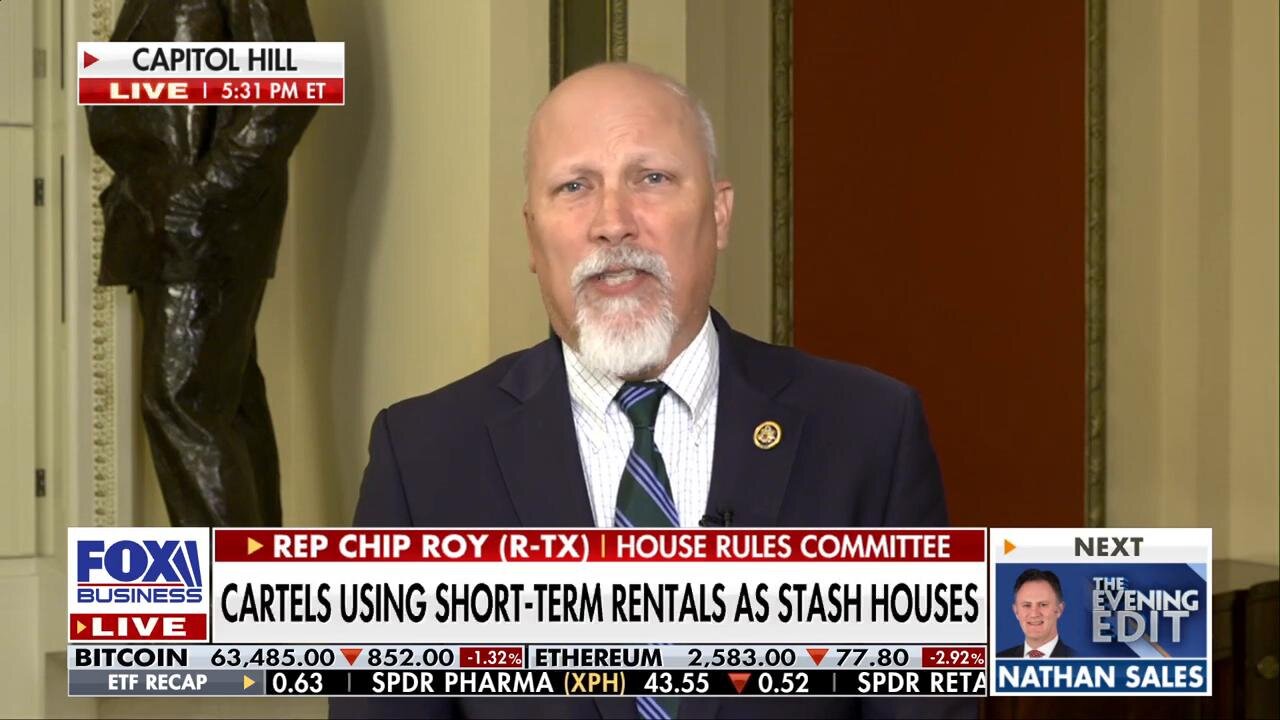 Border crisis is 'direct consequence' of Biden-Harris immigration policies: Rep. Chip Roy