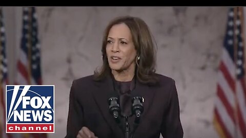 Kamala Harris' concession speech after loss to Trump