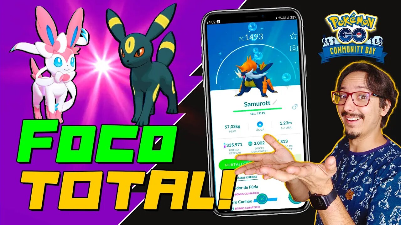 QUAIS POKÉMON FOCAR DURANTE O SUPER DIA DA COMUNDIADE NO POKÉMON GO! PARTE 02/03