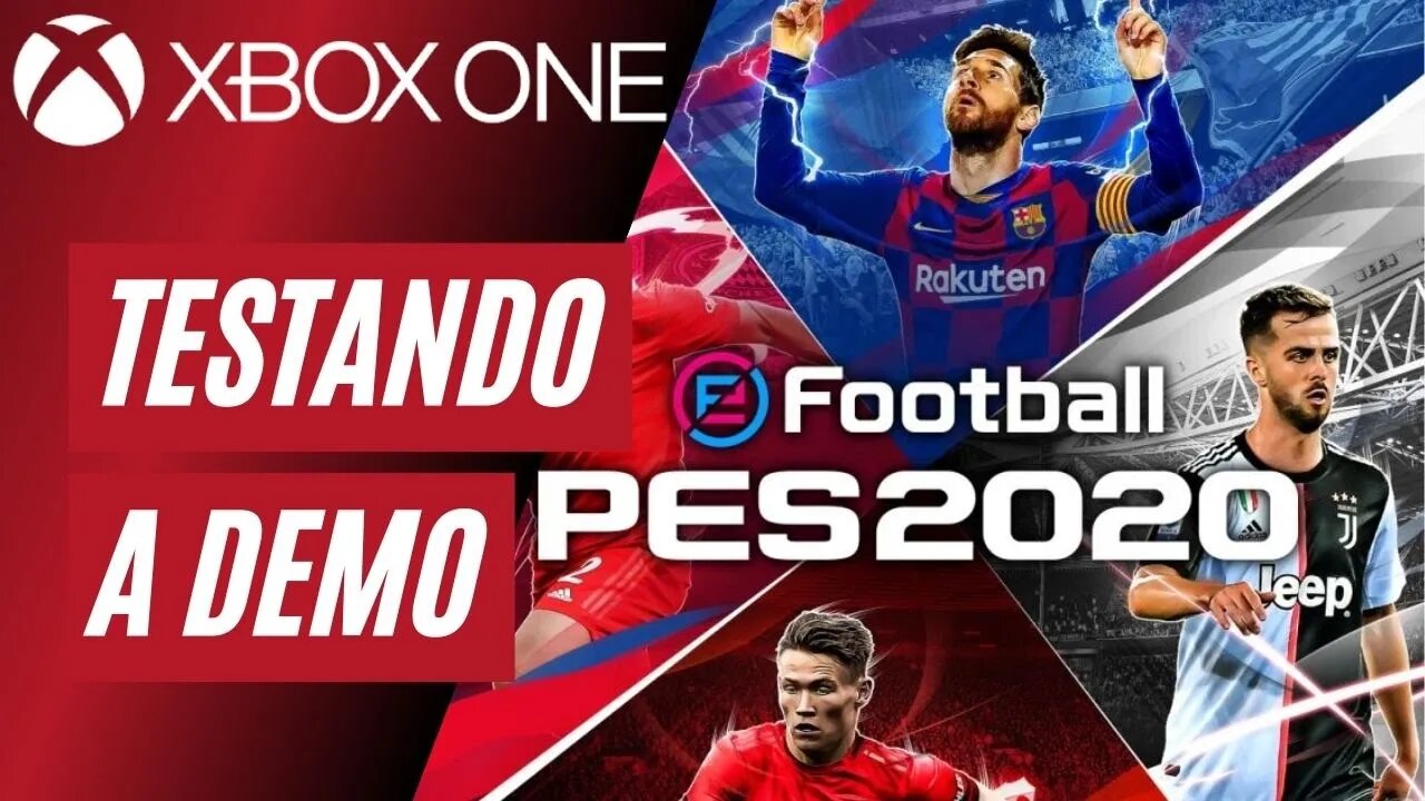 Testando a demo do PES 2020 (Xbox One)