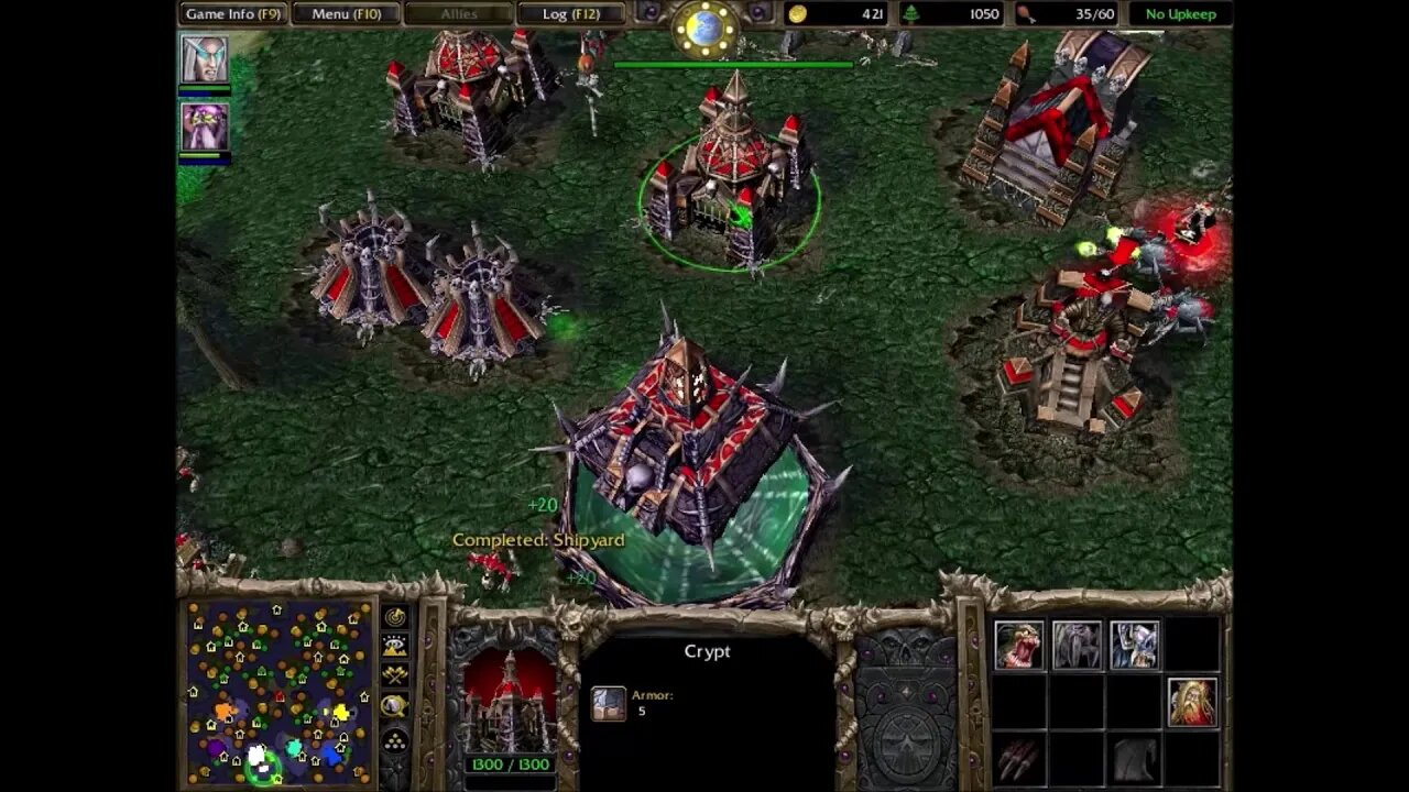 WC3 Classic 1.26: Struggle for Azeroth - Undead Scourge in Broken Isles