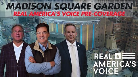 LIVE NOW: PRE-COVERAGE OF TRUMP'S RALLY AT MADISON SQUARE GARDEN