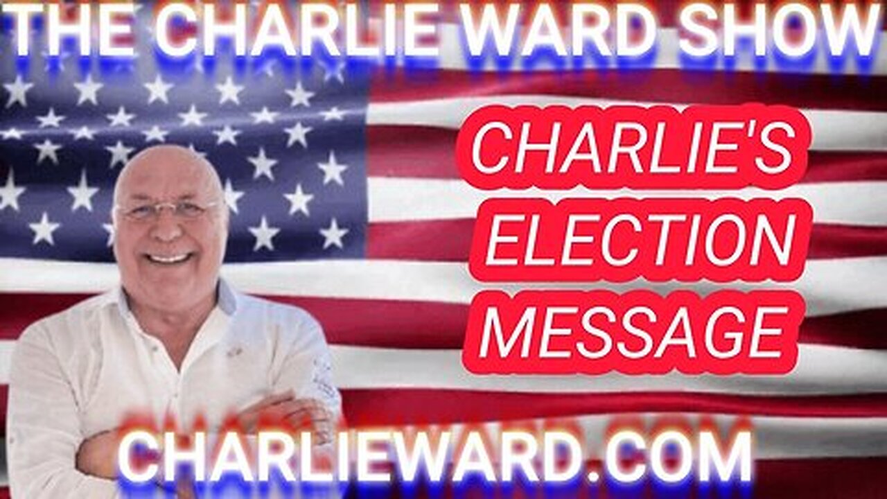 Charlie Ward Election Message - Don't Miss