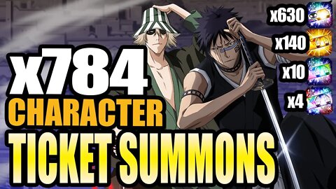 Bleach Brave Souls: Character Ticket Summons x784