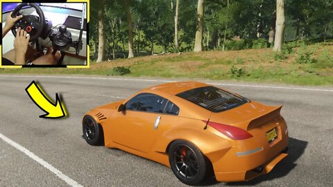 NISSAN 350Z BODYKIT Forza Horizon 4 gameplay Logitech g29