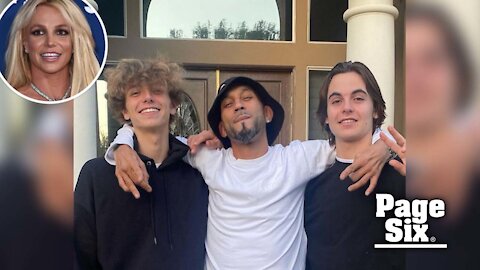 Britney Spears' sons, Preston and Jayden, are all grown up in rare photo