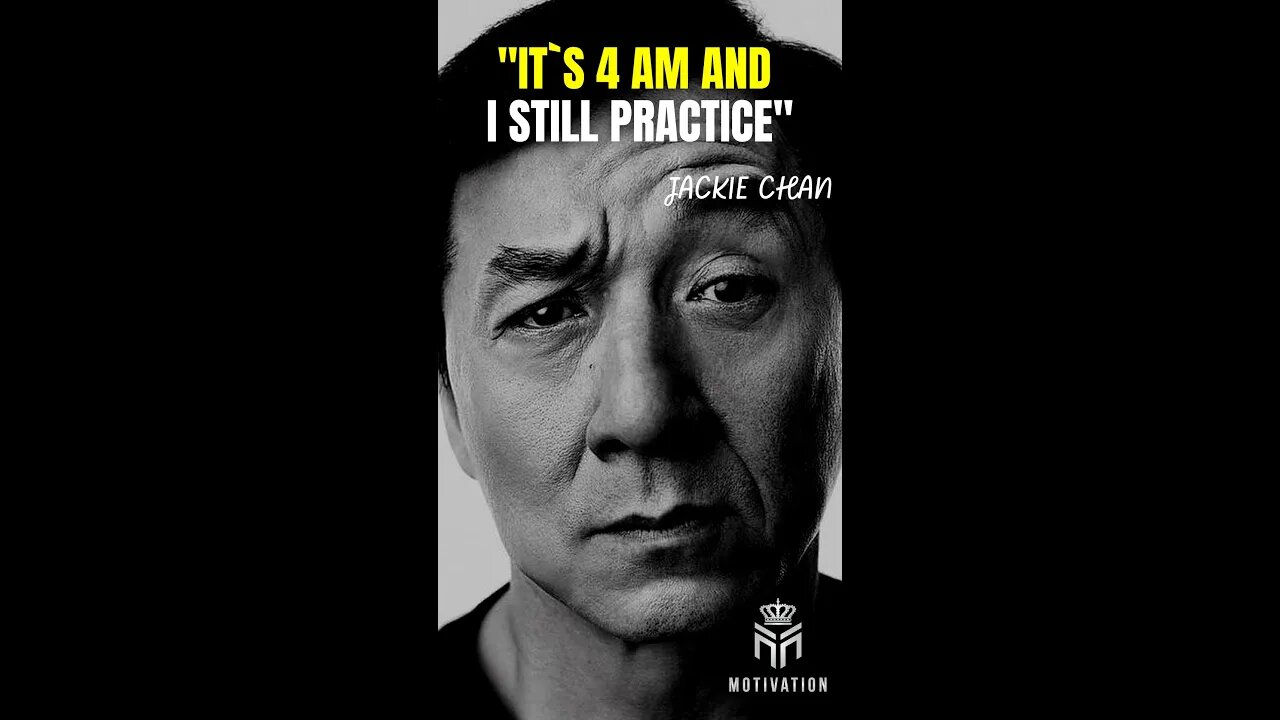 JACKIE CHAN - "People Think It`s Easy..." #shorts