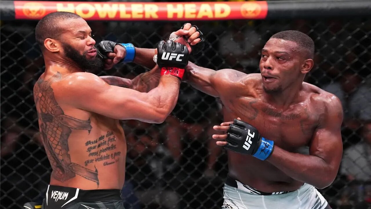 UFC Jamahal Hill vs Thiago Santos Full Fight - MMA Fighter