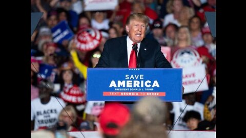 Former President Donald Trump visits Conroe for 'Save America Rally