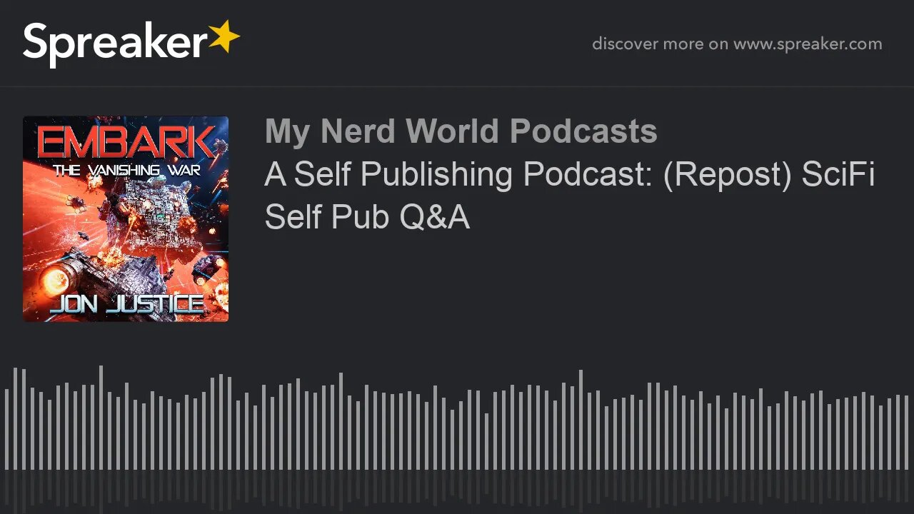 A Self Publishing Podcast: (Repost) SciFi Self Pub Q&A