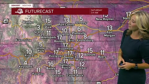 Colorado snow totals for Nov. 17-18, 2022, snowstorm