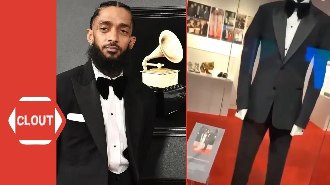Nipsey Hussle's Tuxedo On Display At The Grammy Museum!