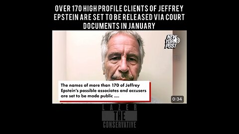 170 names to be released from the Epstein files in January