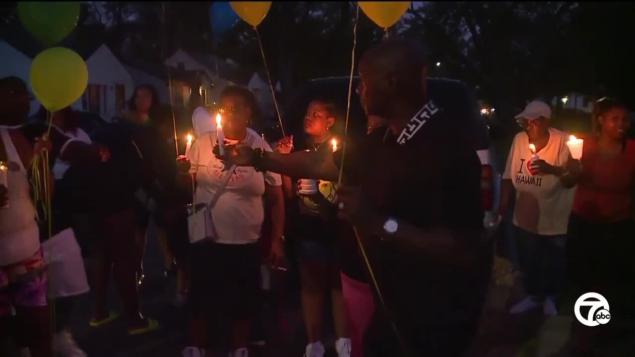 Vigil for 5-year-old shooting victim