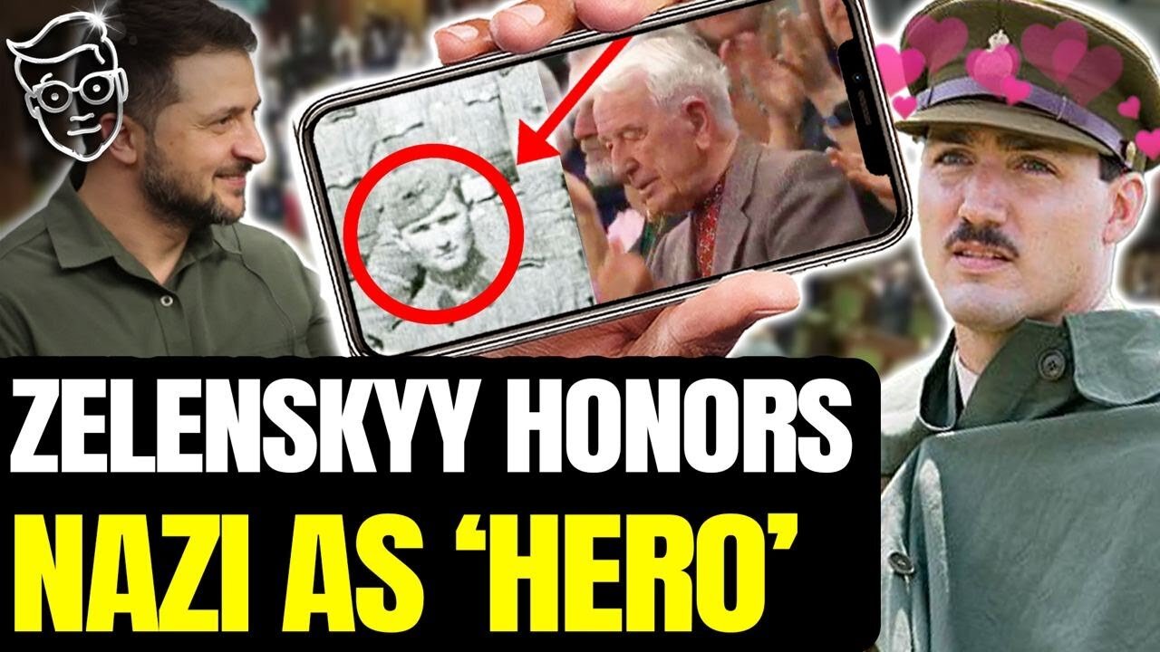 ZELENSKYY & TRUDEAU HONOR *LITERAL NAZI* AS HERO WITH STANDING OVATION | ARE WE THE BADDIES?