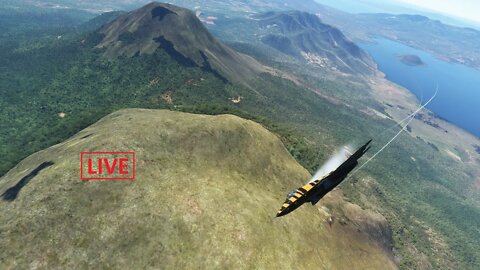 Thursday Night Flights. High Speed Volcano Spotting.