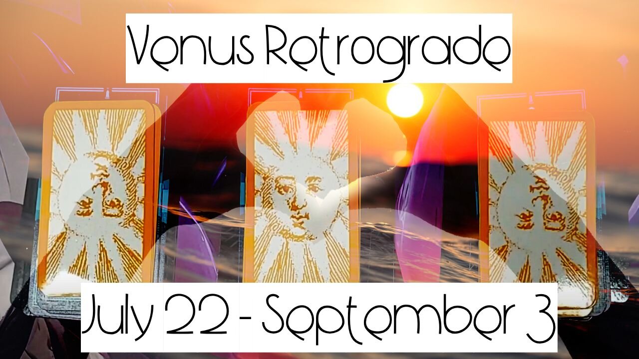 ♀️🔮 Venus Retrograde Pick-A-Pile 🎴 What's Coming Up For You? ✨