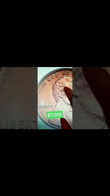 1989 Penny sold for $7,000 at auction! #coins #money