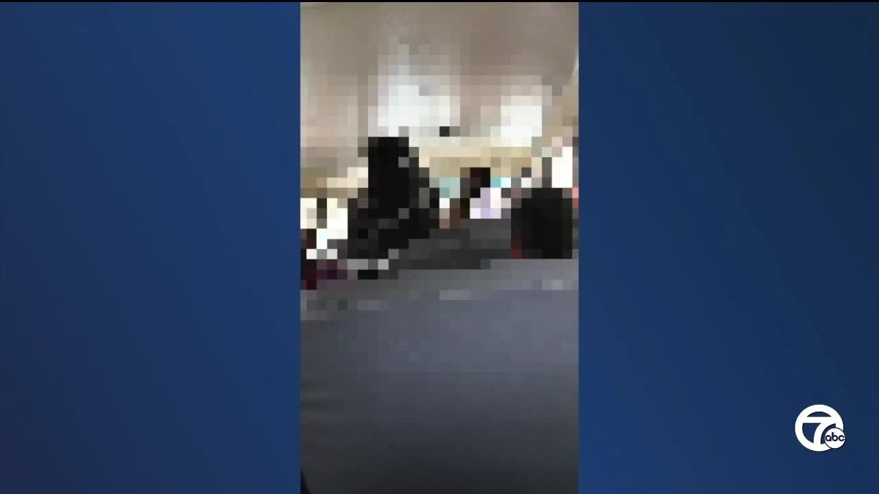 Bus driver fights with student