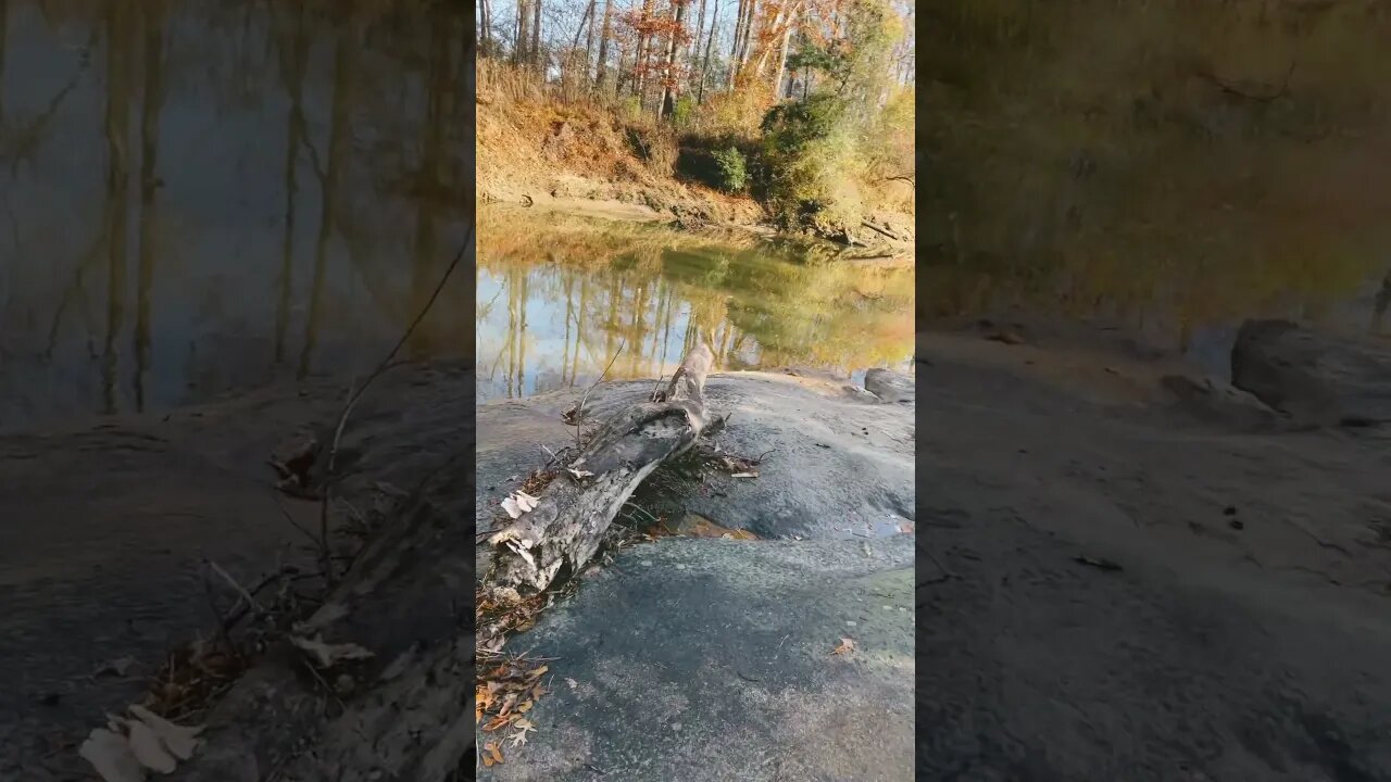 Good morning and happy Monday! Fishing at the creek, day off today. #fishing #outdoors #nature