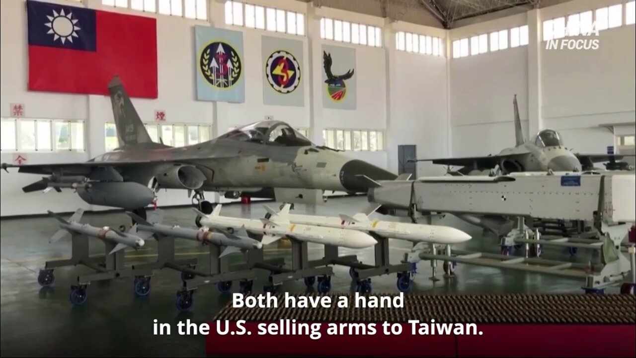 United States selling arms to Taiwan