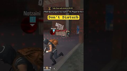 Third Party | Don’t Disturbance #noob #freefire #gaming #trending #garenafreefire