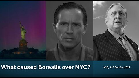 What caused Borealis over NYC?