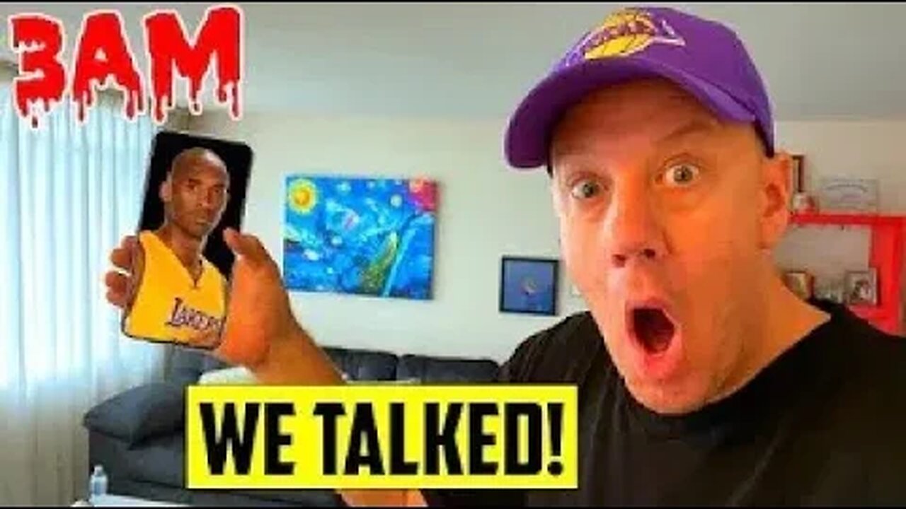 I TALKED TO KOBE AT 3AM!! (SO AMAZING) *Parody*