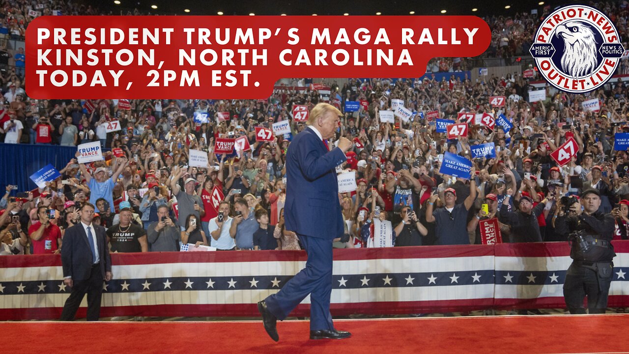 FULL SPEECH REPLAY: President Trump's MAGA Rally, Kinston, GA. | 11-03-2024