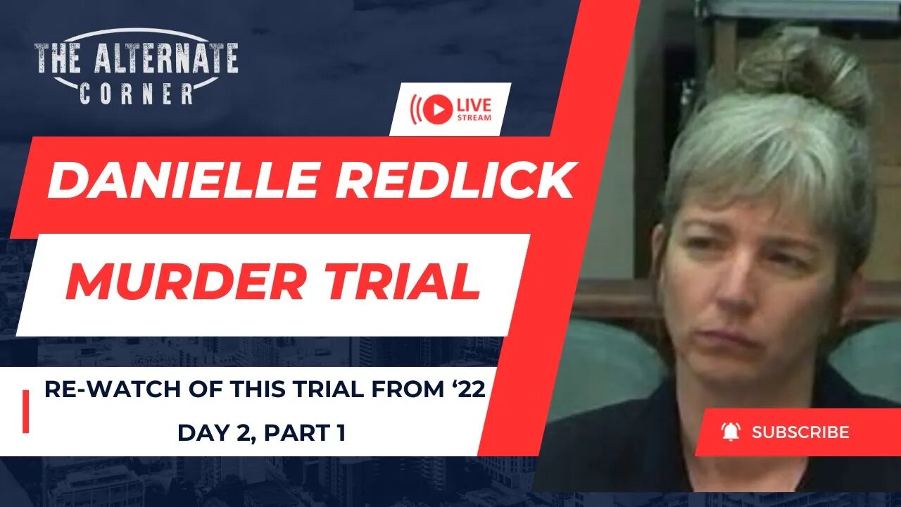 Danielle Redlick Murder Trial Day 2, Part 1 (Re-watch)