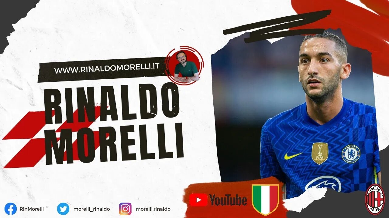 Ok De Ketelaere (se arriva), ma in attacco a destra chi prende il Milan (Ziyech)? 26.07.2022