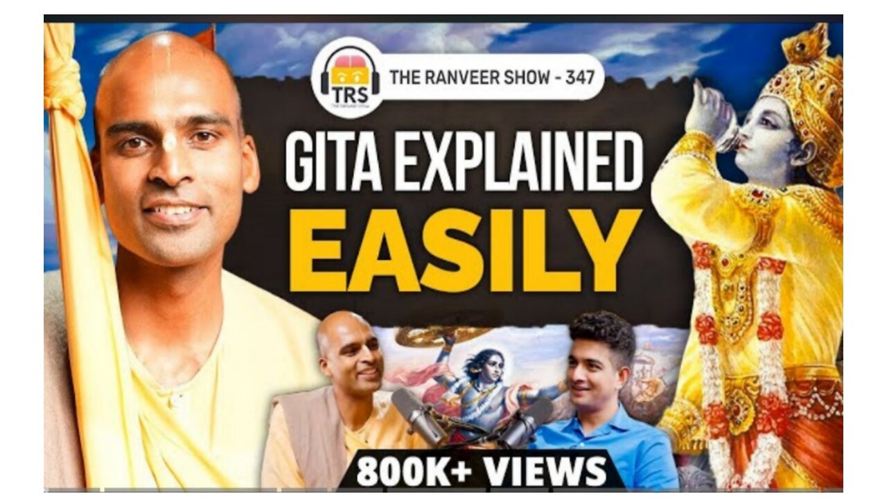 Bhagavad Gita For Beginners - _KeshavaSwami On The 5AM Club_ Karma _ Spirituality _