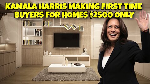 KAMALA HARRIS GIVING AWAY NEW HOUSES FOR ONLY $2500 IF ELECTED FOR PRISEDENT