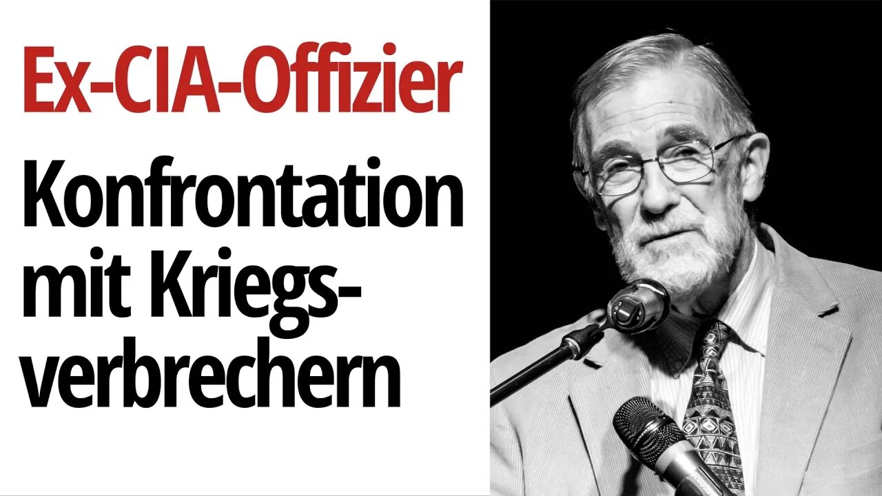 Ex-CIA-Offizier Ray McGovern zur Konfrontation mit Kriegsverbrechern