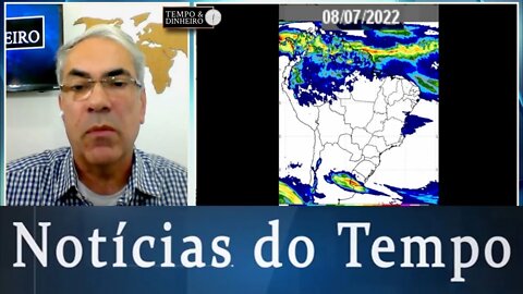 Previsão do tempo indica ar seco em boa parte do País, chuvas no Norte e litoral do NE